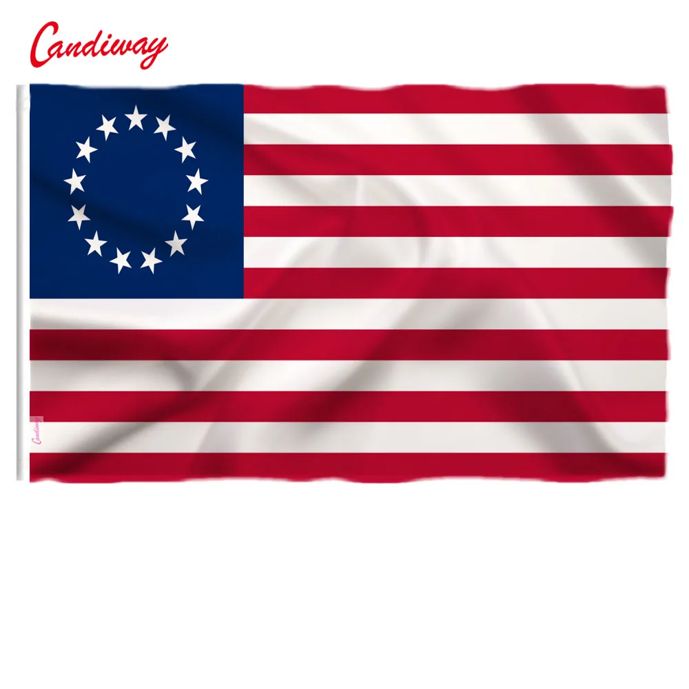 90 x 150 cm Fahne Flagge USA Betsy Ross