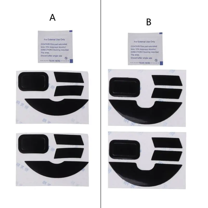 2 комплекта 0,6 мм тефлоновые, для мыши коньки мышь клейкие подушечки для razer Lancehead мышь новая наклейка