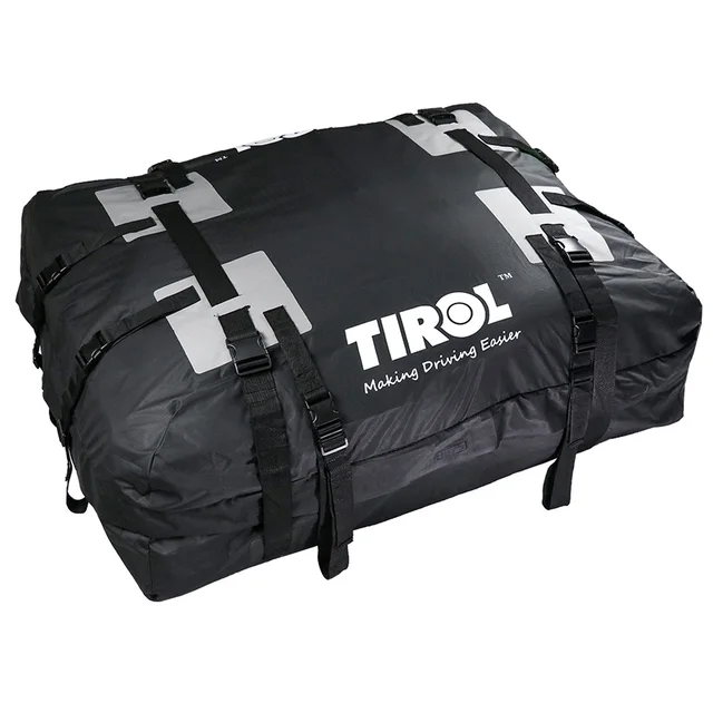 Tirol Waterproof Roof Top Carrier Cargo Luggage Travel Bag 15 Cubic Tirol Waterproof Roof Top Carrier Cargo Luggage Travel Bag 15 Cubic Feet For Vehicles With