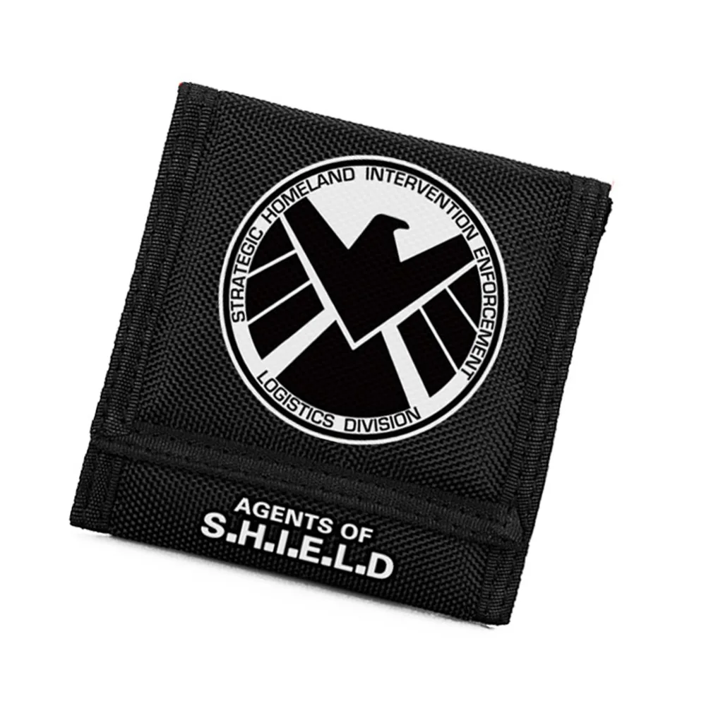

Zshop Cartoon Marvel Hero Wallets Dead Pool Ironman Captain American Short Purse Men Boys Wallet Gift