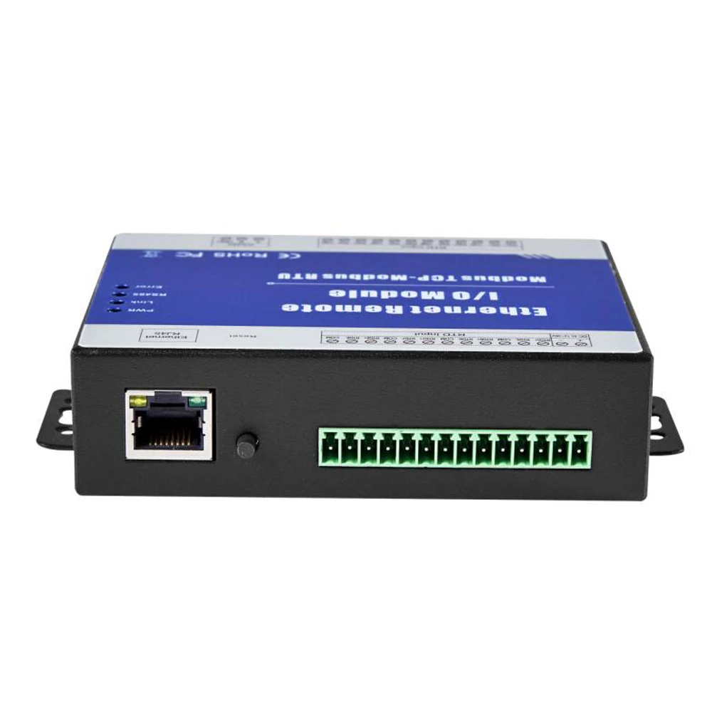 Ethernet регистрирующий модуль 4 входов RTD Modbus tcp сервер RS485 к конвертер поддерживает