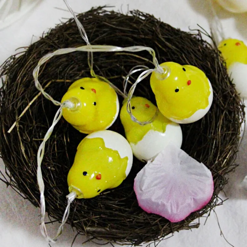 Easter-LED-String-Light-Garlands-Wedding-Decoration-Yellow-Chicken-Night-Light-Birthday-Party-Easter-Christmas-Decoration