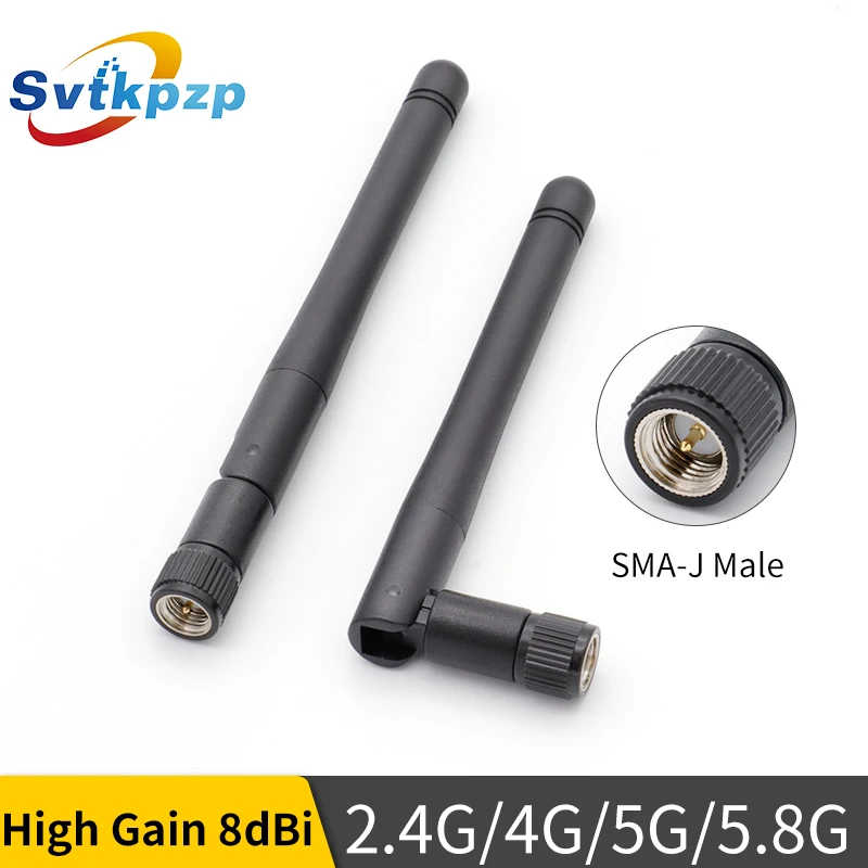 

Dual Band 8dBi 4G 5G 5.8G WIFI Antenna Universal 2.4ghz Bluetooth AP Router Antennas Wireless External Booster SMA Aerial
