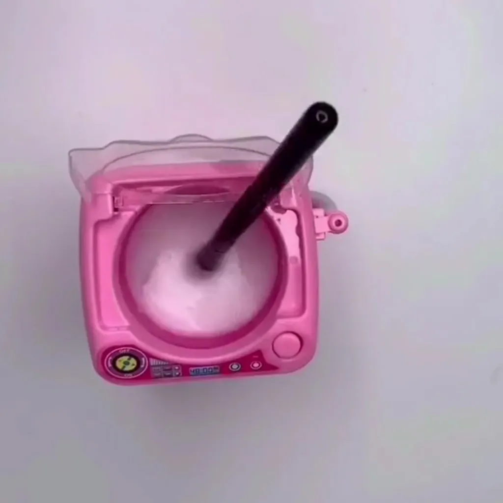 Мини-стиральная машина для чистки кистей для макияжа автоматическая стиральная машина мини-игрушки и затяжки 15