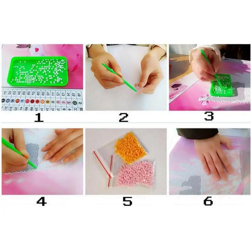 

DIY Diamond Embroidery Mosaic Pen Painting Cross Stitch Crafts Tool Kits Easy Diamond Painting Mosaic Cross