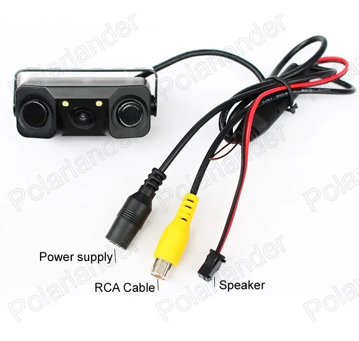 Venta caliente 2 en 1 automóviles LED sensores de aparcamiento de coches negro sensores de marcha atrás radar coche cámara de visión trasera cámara de marcha atrás Venta caliente 2 en 1 automóviles LED sensores de aparcamiento de coches negro sensores de marcha atrás radar coche cámara de visión trasera cámara de marcha atrás