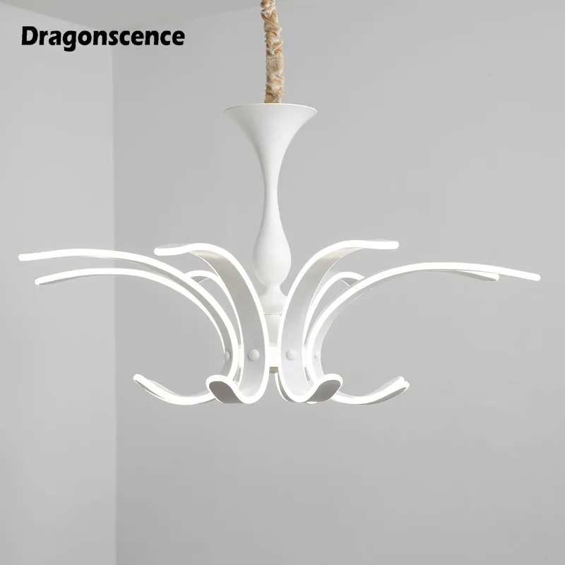 

Dragonscence modern led chandelier for living room bedroom dining room aluminum body Indoor Pendant chandelier lighting XL-8013