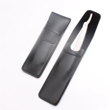 50 шт. 14,5*1,5 см гравировка Парикмахерская бритва край складной нож для бритья инструмент для удаления волос Бритва нержавеющая салонная инструменты C6104