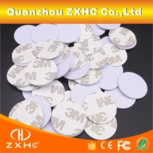 (10PCS/LOT) TK4100(EM4100) RFID 125khz 3M Stickers Coins 25mm Smart Tags Read-only Access Control Cards