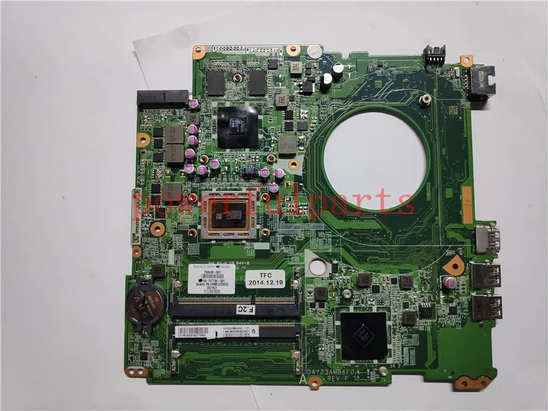 

laptop motherboard for HP 17 17-F DAY23AMB6F0 763428-501 763428-001 DSC 260M/2GB A10-5745M full tested well