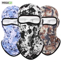 WOSAWE велосипедная Лыжная маска для защиты шеи на открытом воздухе, Балаклава, маска для всего лица, Солнцезащитная и УФ-защита велосипедная маска