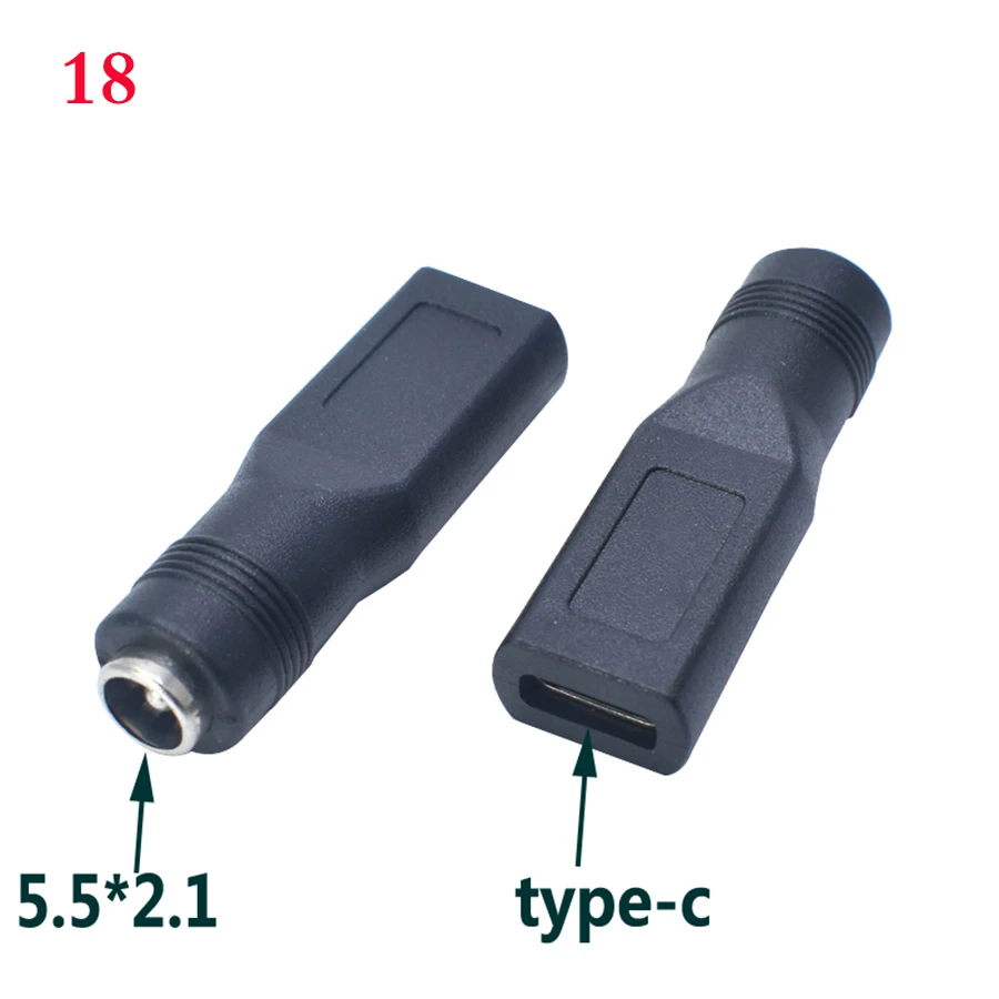 1 шт. общий DC мощность мужчин и женщин 6,5*4,4/4,0X1,7/3,0*1,1/5,5*2,5/usb к 5,5*2,1 разъем конвертер адаптер для ноутбука