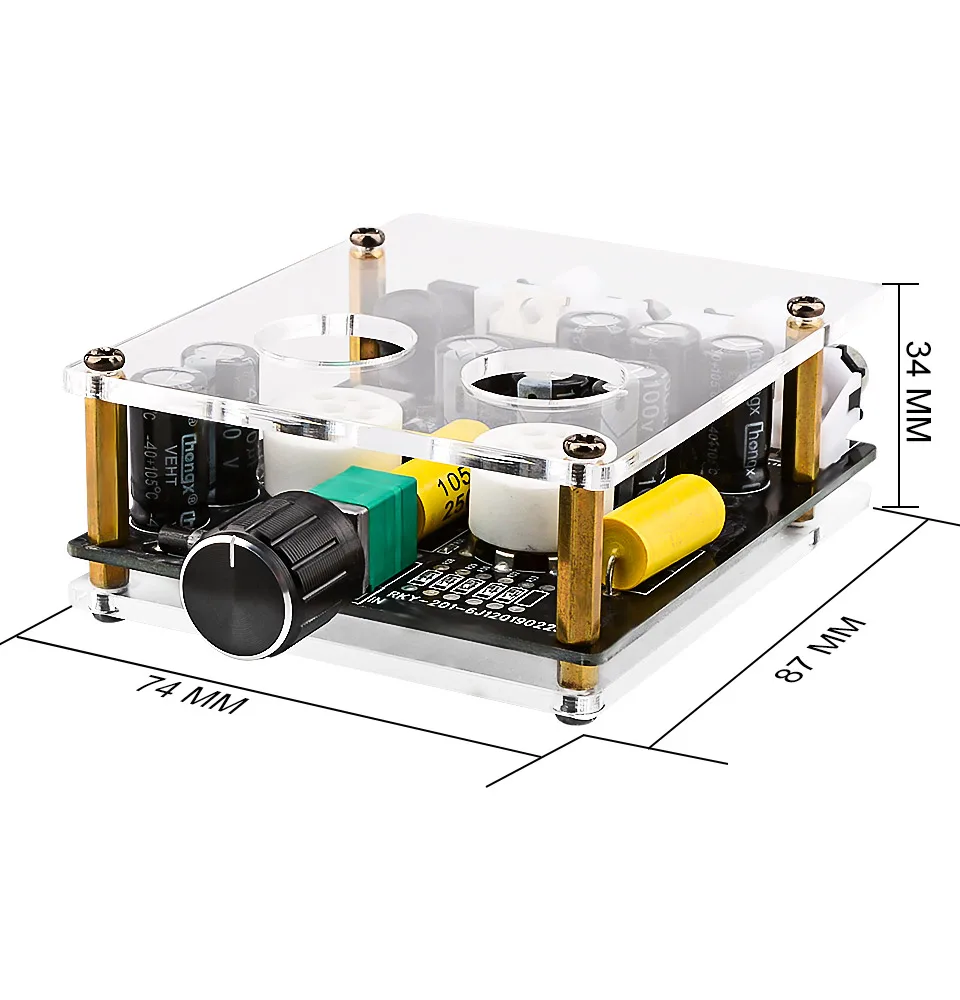 headphone amplifiers AIYIMA Mini 6A2 Tube Preamp Amplifier Board Vacuum Tube  Pre-Amplifier Bile Buffer Home Aduio AMP Speaker Sound Amplifier DIY amplifier speaker