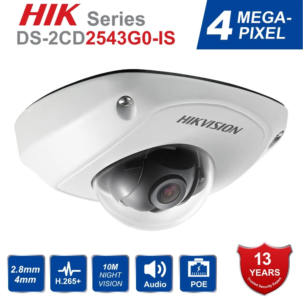 

HIK Series Original DS-2CD2543G0-IS International version 4MP Upgradeable CCTV camera IP Camera Replace DS-2CD2542FWD-IS
