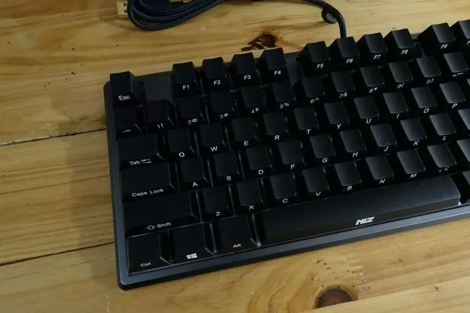 Черный NIZ 87 емкостный 30g механическая клавиатура программа клавиатура TKL клавиатура topre аналогичный переключатель