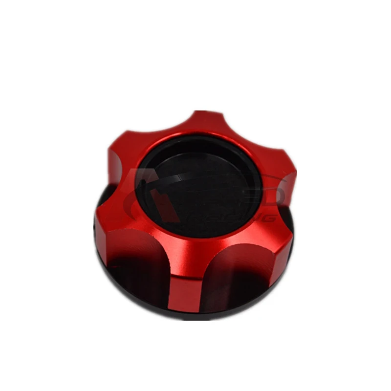

Red TOM'S Billet Aluminum Engine Oil Filler Cap Fuel Fill Tank Cover For Toyota