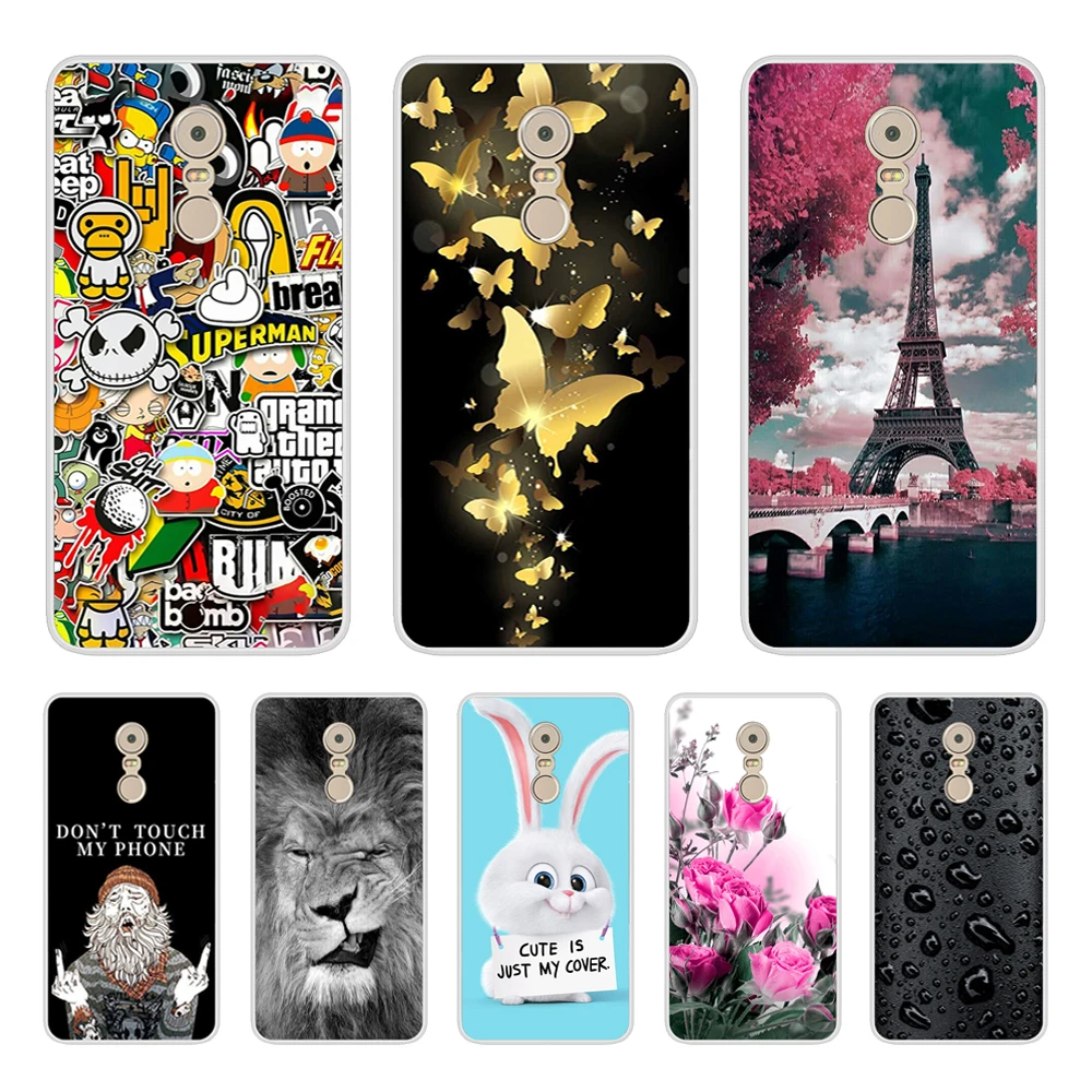 

Cases For Lenovo K6 Note 5.5" K53 A48 K6Note K53A48 Case Soft TPU Silicone Phone Cover for Lenovo K6 Note k 6 note Bags Skin