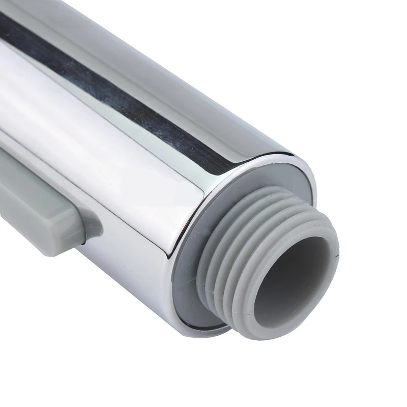 Stainless Steel Kitchen Faucet Shower Head Pull Down Tap Kitchen Single Hole Spray Nickel Sink Faucet Tap 97mmx51mm Silver
