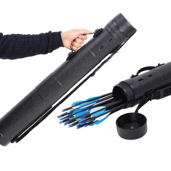 

Archery Quiver Adjustable Belt Back Waist Quiver Shoulder Arrow Bag Arrow Holder Tube For Carbon Fiberglass Wood Bamboo Arrows