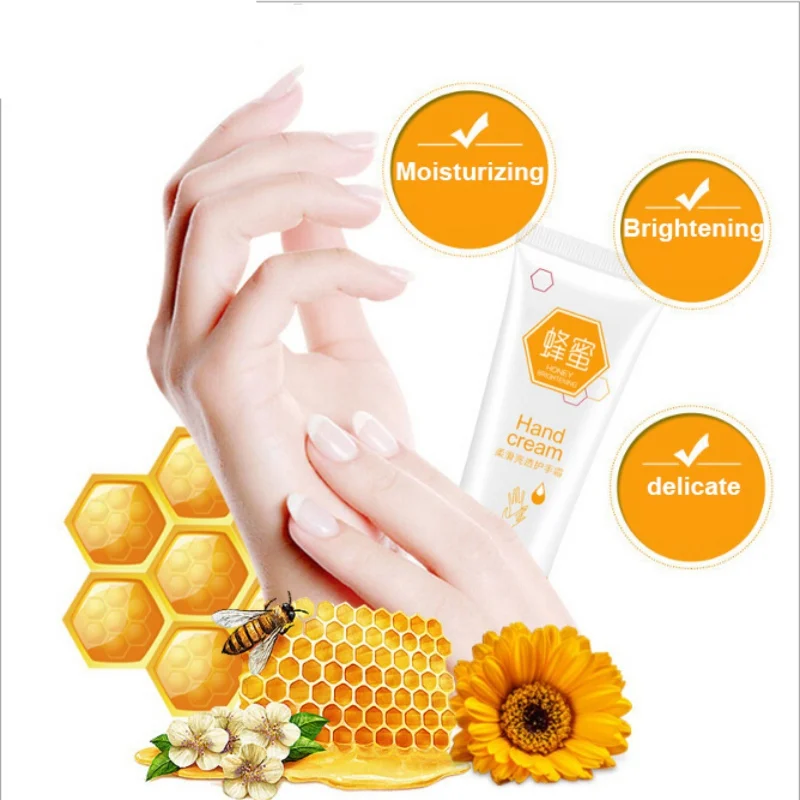 Honey Soft Hand Cream Lotions Serum Repair Nourishing Hand Skin Care