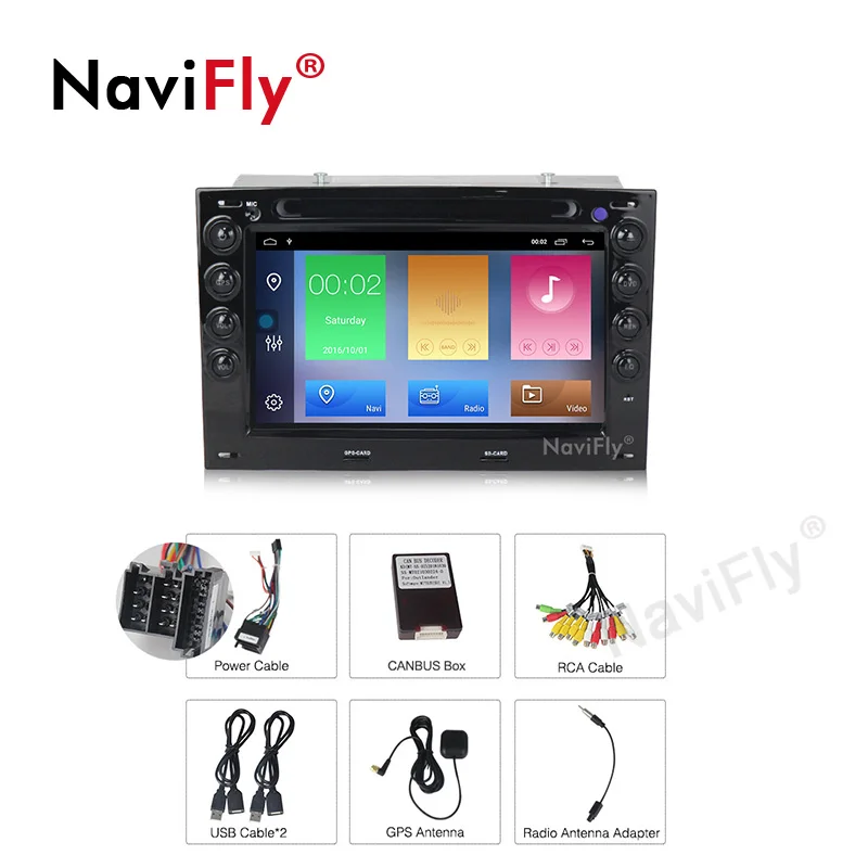 Perfect 2+32G Android 9.1 Car dvd radio player GPS Navigation for Renault Megane 2 ii 2003 2004 2005 2006 2007 2008 2009 2010 WIFI RDS 4