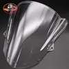 Parabrisas de doble burbuja para motocicleta parabrisas Deflector Viser VIsor para Kawasaki ZX6R ZX-6R 2009-2016 ZX10R ZX-10R 2008-2010 ► Foto 3/3