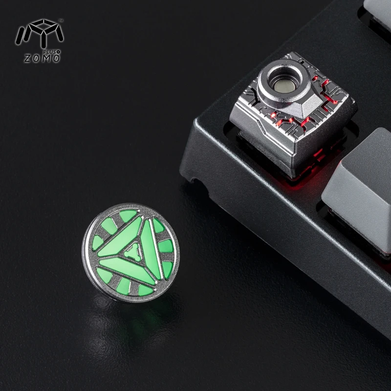 Zomo ironman реактор Artisan Keycap CNC Анодированный Алюминиевый совместимый переключатель