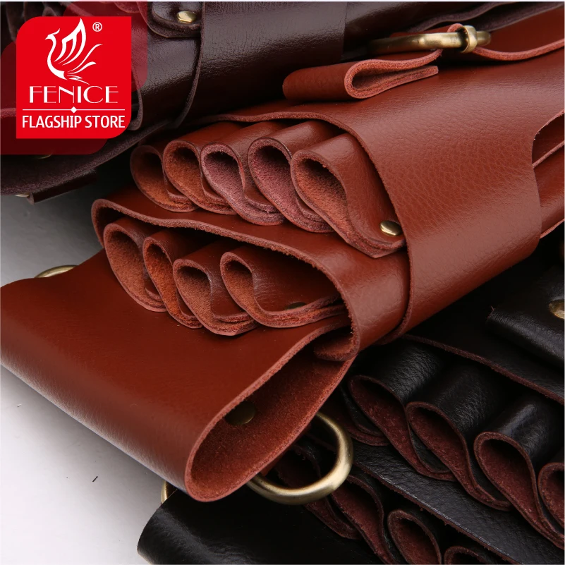 FeniceHigh Quality Buckle Retro Leather Case Hairdressing Barber Salon Holster Pouch Styling Tools Bag for 9 1 FeniceHigh Quality Buckle Retro Leather Case Hairdressing Barber Salon Holster Pouch Styling Tools Bag for 9 5