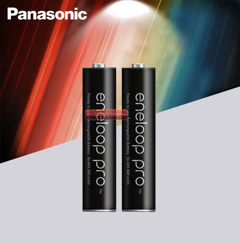 Panasonic Оригинальная батарея Pro AAA 950mAh 1 2 V Ni-MH камера игрушка-фонарик предварительно