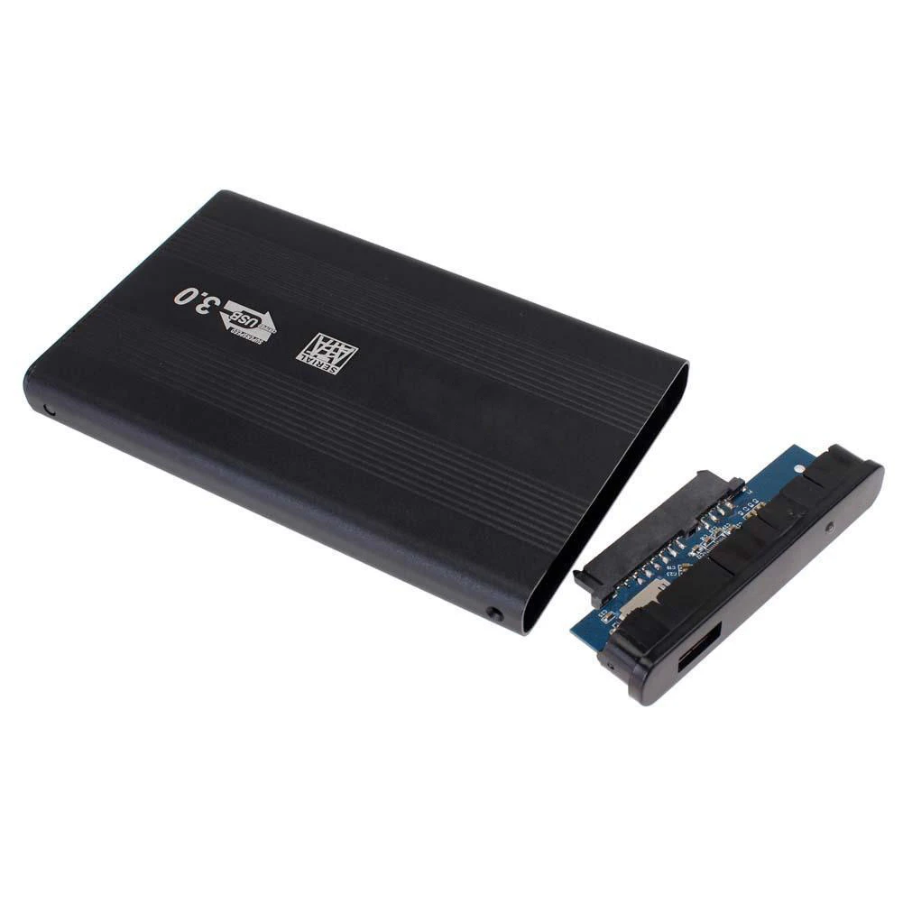 1 ТБ HDD корпус USB 3,0 на SATA 2,5 "HD жесткий диск Внешний корпус шкатулка для Mac OS/Windows (HDD не включает)