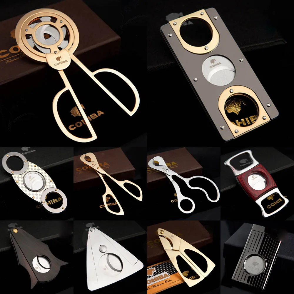 CE Stainless Steel Double Blade Cigar Cutter X5N8 