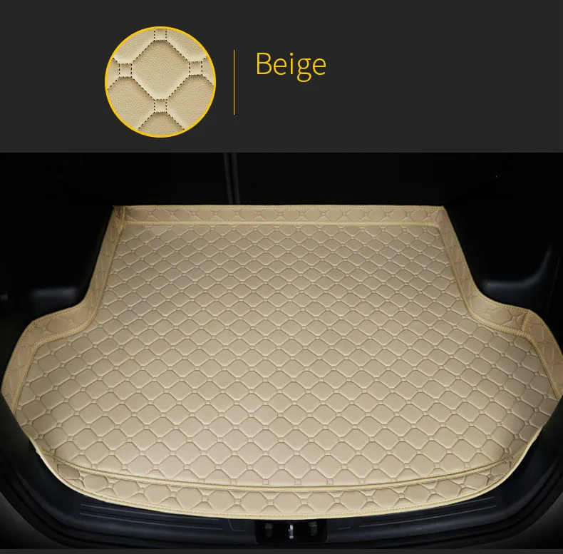 На заказ без запаха водонепроницаемый нескользящий коврик в багажник автомобиля коврик для Porsche Cayenne Macan Cayman Boxter