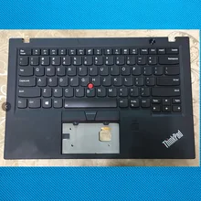 Для lenovo ThinkPad X1 углерода 5th клавиатура с вырезами под ладонь верхний чехол с клавиатурой с подсветкой