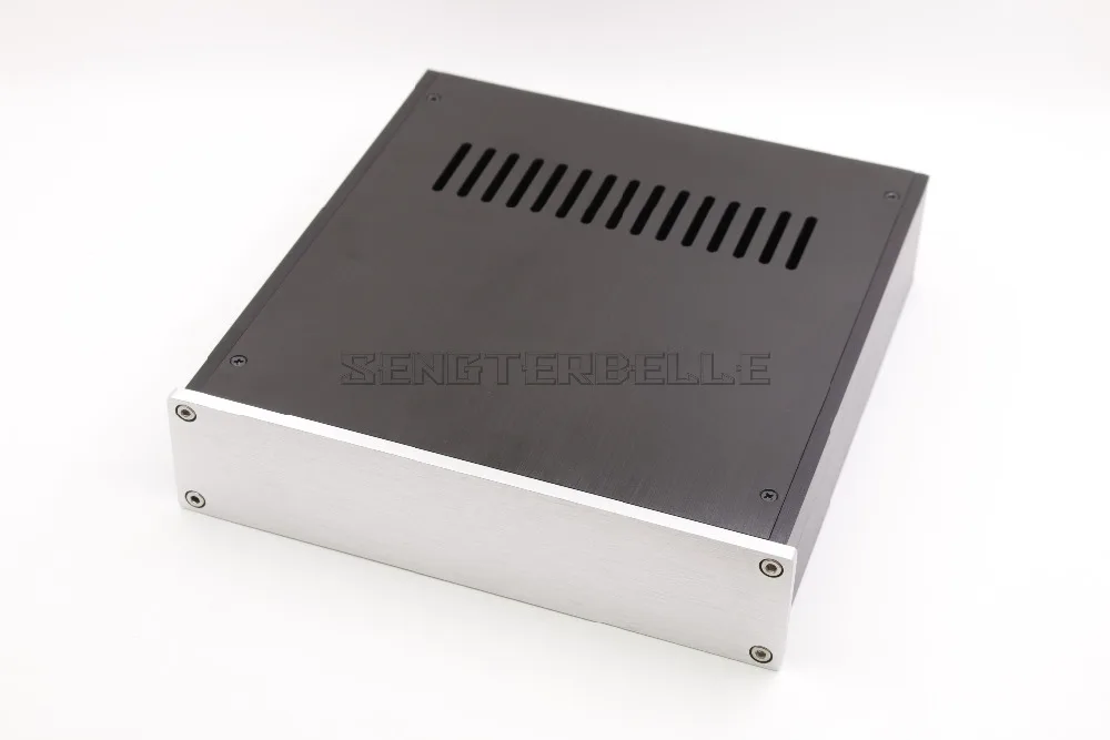 T-2205 de aluminio completo auriculares carcasa amplificador chasis DAC caja Premplifier caso BZ2205B