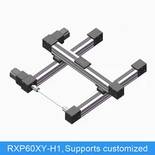 Best Price RXP60XY-S Motorized XY Stage Synchronized Belt Linear Module Guide Motion Rail Slide Table Actuator For CNC Linear Position Kit Best Price RXP60XY-S Motorized XY Stage Synchronized Belt Linear Module Guide Motion Rail Slide Table Actuator For CNC Linear Position Kit