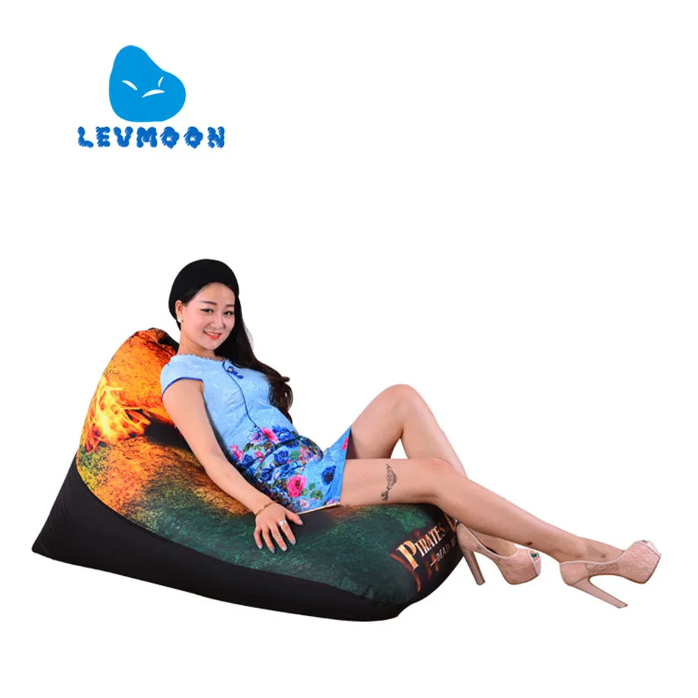 LEVMOON Beanbag кресло для дивана пиратов Карибского моря Zac комфортная сумка кровати
