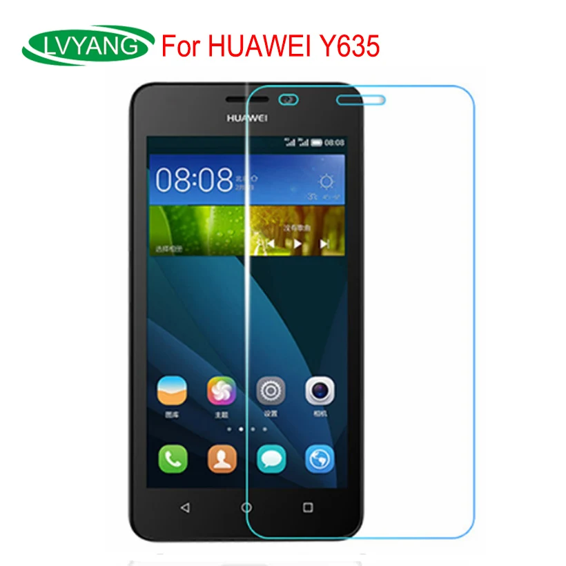 

Tempered Glass For Huawei Y635 9H 2.5D Premium Screen Protector Film For Huawei Y 635 Y635-L01 Y635-TL00 High Quality Cover