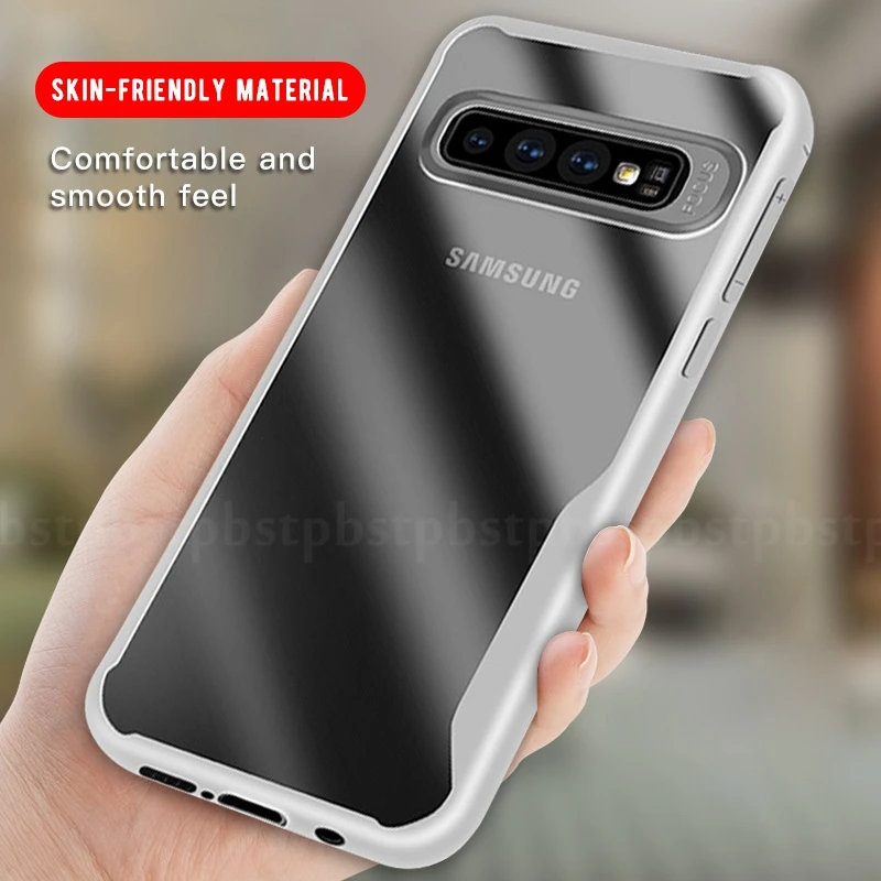 Чехол для телефона Samsung Galaxy S10 S9 Plus S10e M20 M30 M10 A70 A50 A40 A30 A20 A10 A40S Роскошный прозрачный
