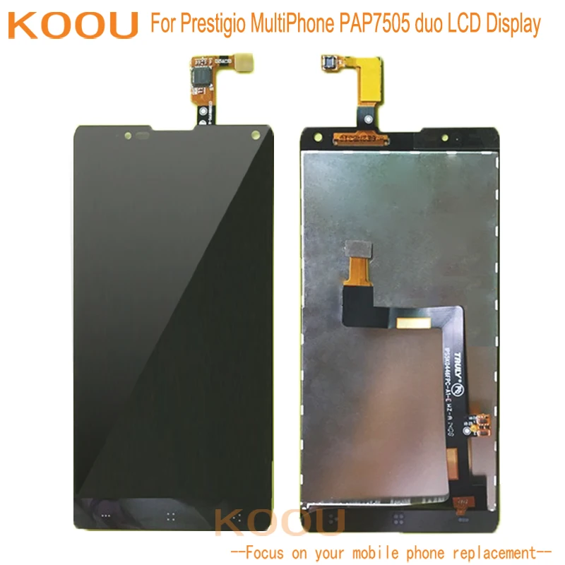 

LCD Display For Prestigio MultiPhone PAP7505 duo + Touch Screen Dightizer Assembly Replacement LCD Screen For Prestigio