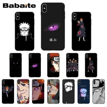 Babaite Naruto pain черный ТПУ мягкий резиновый чехол для телефона для iPhone 8 7 6 6S Plus X XS XR XSMax 5 5S SE 5C Coque11 11pro 11promax