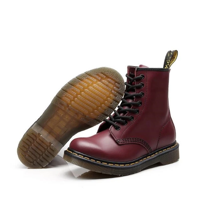 Новое поступление; классические мужские ботинки; Мужская обувь из натуральной кожи на шнуровке; ботильоны в байкерском стиле; высококачественные рабочие ботинки; 02C