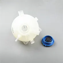 HONGGE Car Engine Coolant Reservoir Tank Radiator For VW Beetle CC Eos Golf Jetta Rabbit Tiguan A3 TT 1K0 121 407 A 1K0121407A