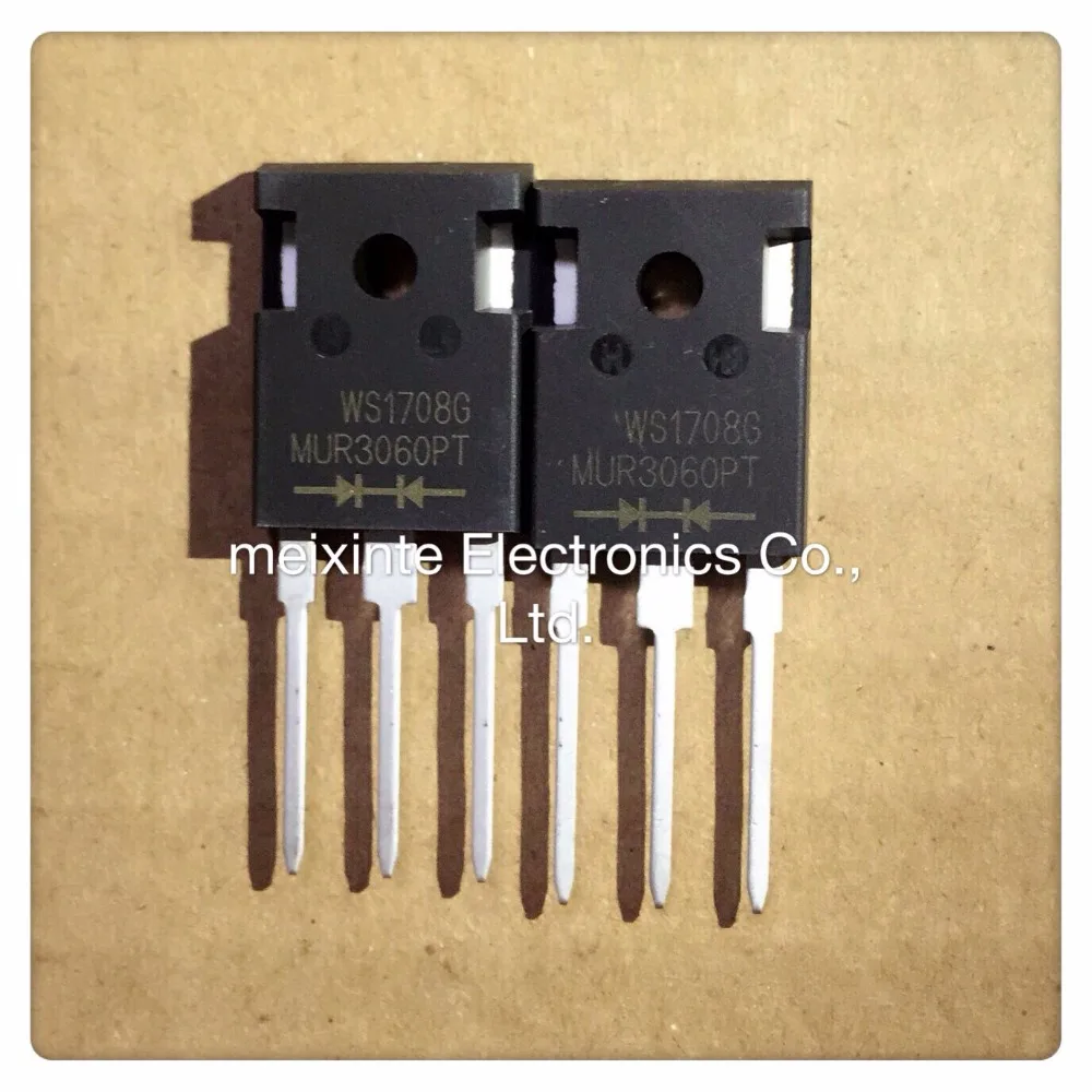 10 50 шт./лот MUR3060PT MUR3060 30A 600 в TO 247 высокопроизводительный Выпрямительный диодный