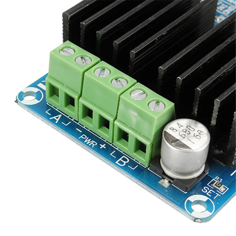 50A двухканальный h мост мотор драйвер модуль для arduino робот шасси