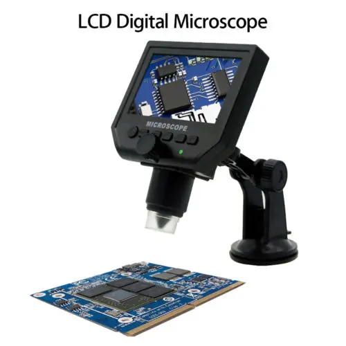 BOBLOV G600 Digital Microscope Camera 1 600X 4 3 LCD Electronic Protable Video Microscope 1080p LED