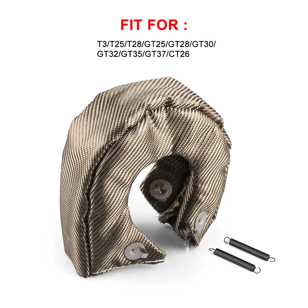 

TITANIUM turbo heat shield fit t2 , t25 ,t28 , gt28 , gt30 , gt35, and most t3 turbine housing turbo charger