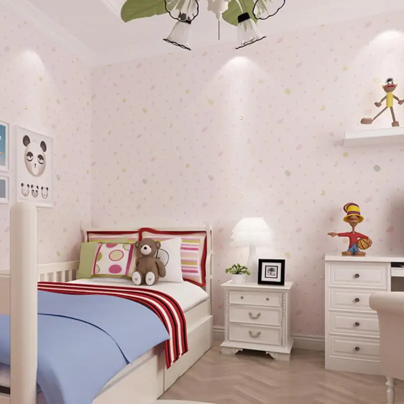 

2019 New Beautiful Moon Stars Wallpaper 3d Embossed Galaxy Space Starry Wall Paper Baby Boys Girl Kids Room Papel de Parede W172