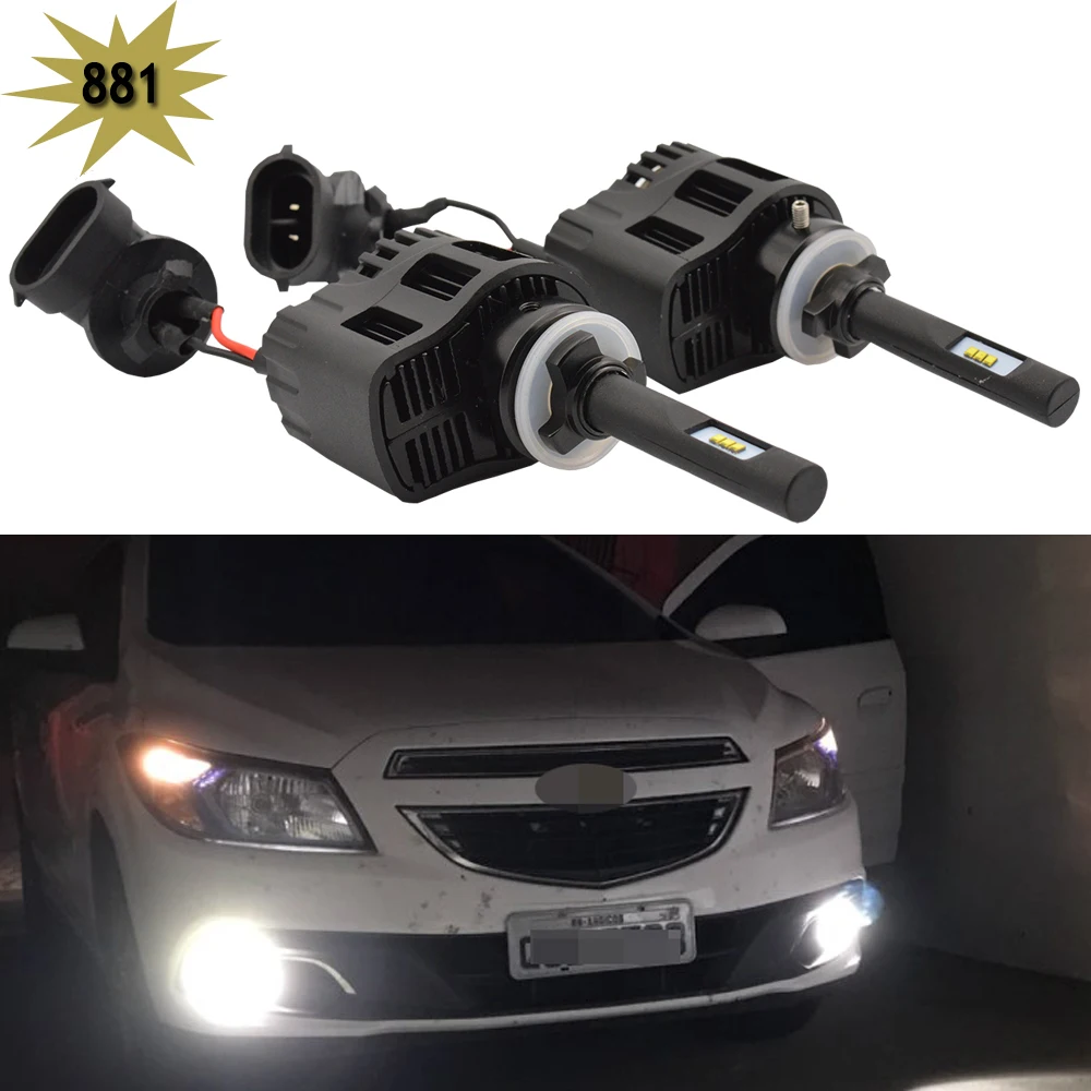 2pcs Led headlight kits 25W 3200LM cheap H1 H3 H7 H8 H9 H11 9005/6 881
