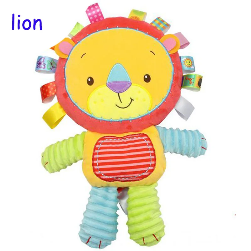 Happy Monkey Игрушки для маленьких детей детские животные куклы Детские Погремушки