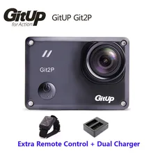Оригинальная Спортивная мини-камера Gitup Git2P, экшн-камера 16M Ultra 2 K, видеокамера DV+ пульт дистанционного управления на запястье+ двойное зарядное устройство